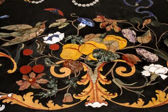 Il museo dell'Opificio delle Pietre Dure in notturna