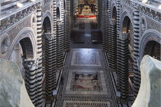 Scopertura straordinaria del pavimento del Duomo di Siena